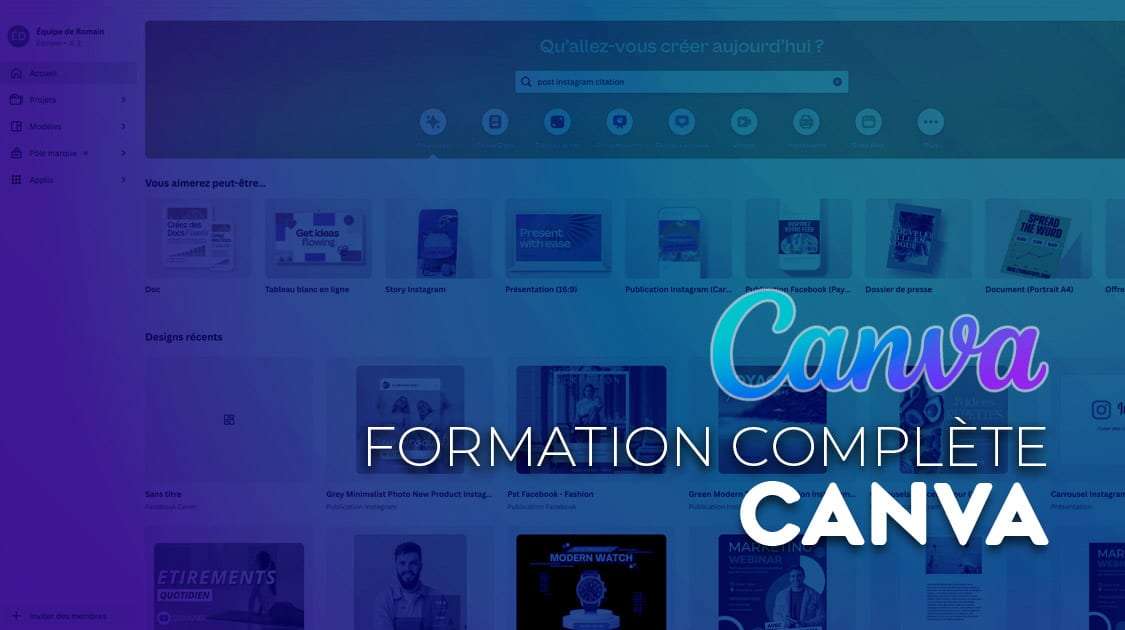 Formation Canva + IA 2026 en marque blanche