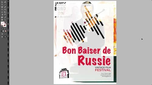 Atelier créatif InDesign Intermédiaire — affiche de cinéma, fonctionnalités avancées