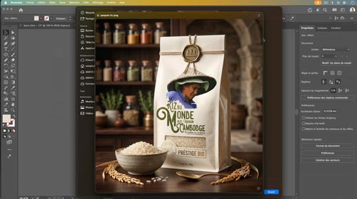 Atelier créatif Illustrator Initiation — Riz du Monde, images et vectorisation