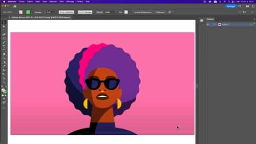 Atelier créatif Illustrator Initiation — Soul Woman, illustration vectorielle avancée