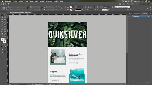 Atelier créatif InDesign Initiation — newsletter, mise en page éditoriale